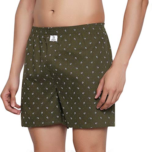 Image of Longies Men's Cotton Printed Regular Boxer Shorts