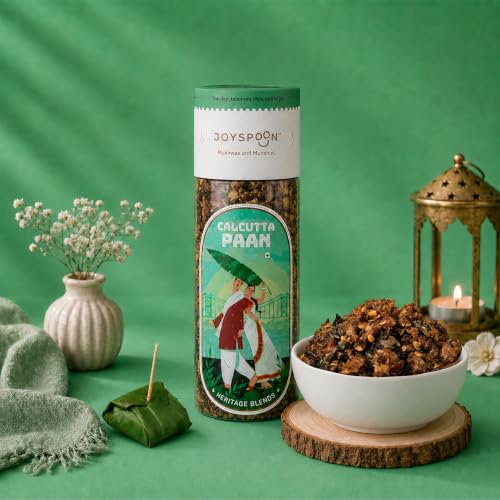 Image of JoySpoon Calcutta Paan Mukhwas Mouth Freshener, 100g Traditional Meetha Paan Mix After Meal Snacks