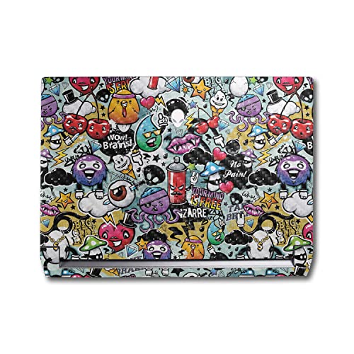 Image of MightySkins Carbon Fiber Skin Compatible with Alienware M17 R5 (2022) Full Wrap Kit - Oddballs | Protective, Durable Textured Carbon Fiber Finish | Easy to Apply & Change Styles | Made in The USA