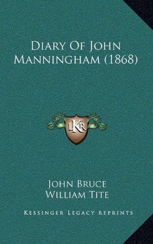 Diary of John Manningham (1868)