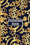Password Book: Website Password Book, Internet Password Logbook with Address & Password Keeper (6