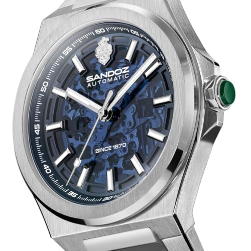 Image of Sandoz Chanet Premium Translucent Dial Automatic Watch for Men - SZWGL0000819