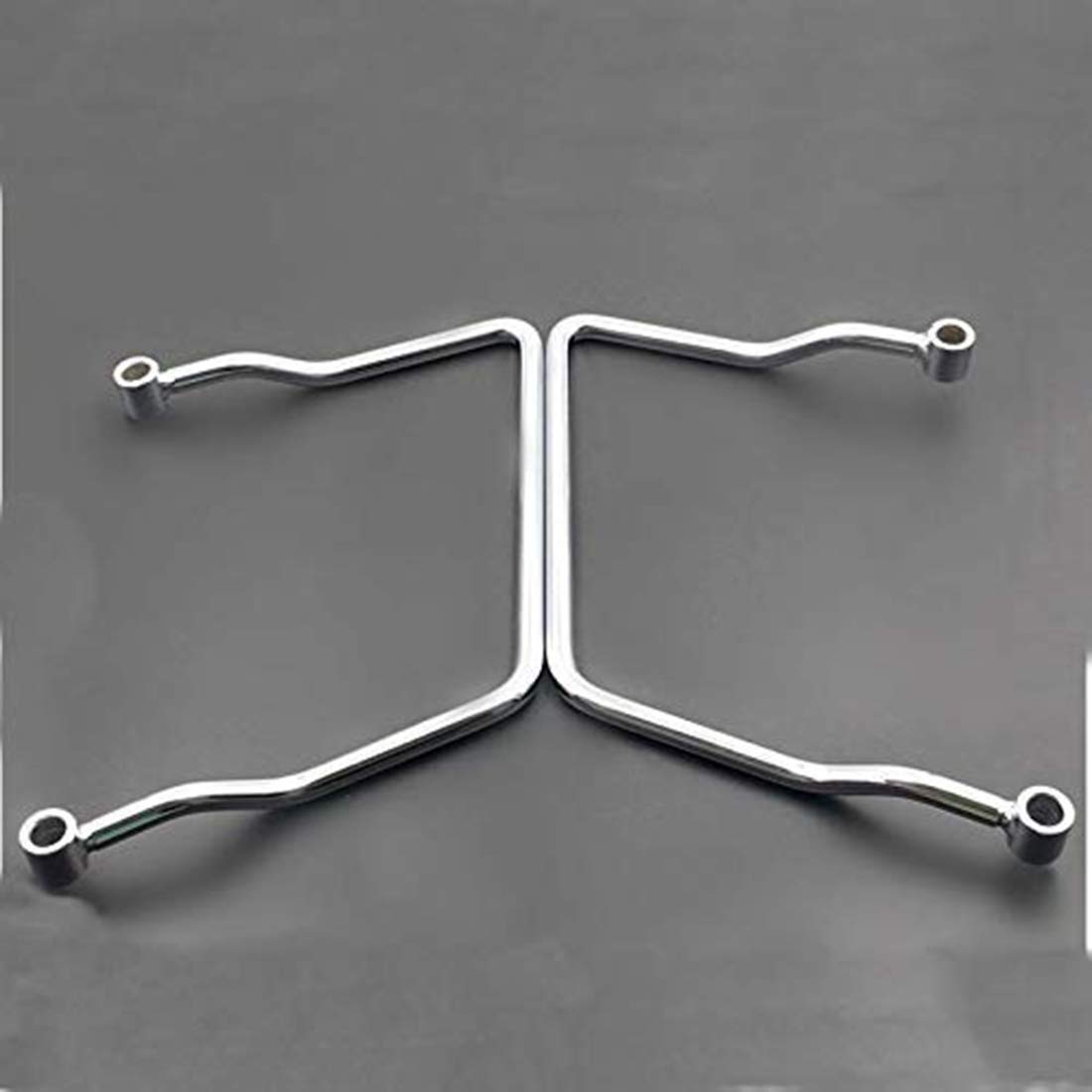 Universal Motorrad Satteltasche Unterstützung Bar Halterung für Kawasaki Honda Yamaha Suzuki Harley (125mm)