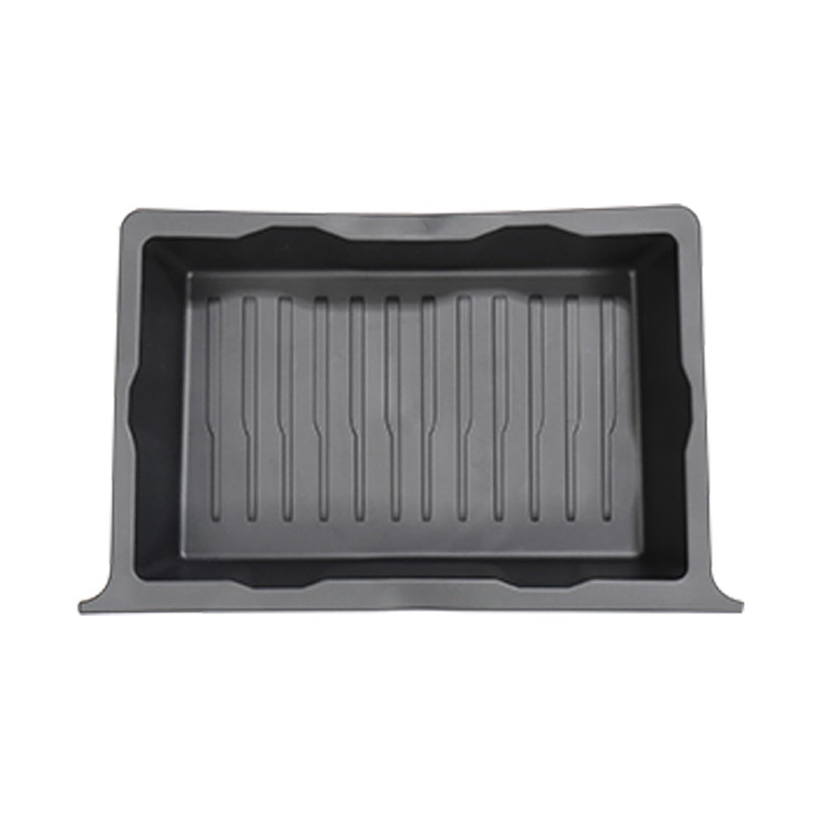 Boîte de rangement de voiture pour Tesla Model Y - Grande capacité - En TPE - Pour siège avant et tiroir - Bac caché - Noir