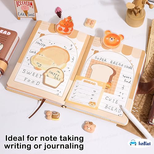 Image of FunBlast Diary for Girls - Kawaii Diary for Kids, Journal Diaries for Girls, Notepad for Students Stationary Items, Birthday Gifts- Random Design (128 Sheets) (Random Print)