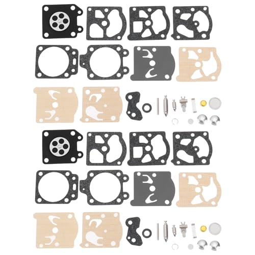 VGOL 2 juegos de reparación de carburador de motosierra K20-WAT compatible con Dolmar PS341 PS342 PS400 PS401 PS410 PS411
