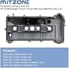 MITZONE Upgrade Aluminum Valve Cover compatible with 2005-2013 Ford Focus Escape Transit Connect Mariner 2.0L 2.3L Replace 4S4E6582C 4S4Z6582CA