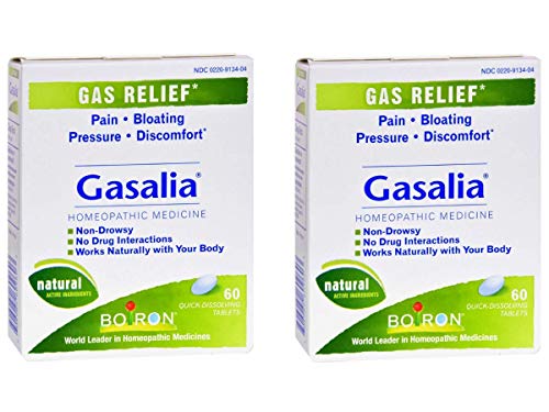 Boiron Gasalia - 60 Tablets (Pack of 2)