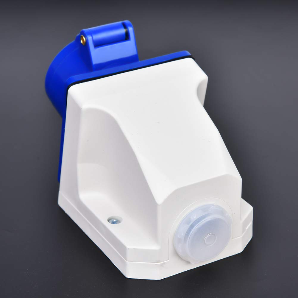 Conchos industriales de 16A 220-250V Conector de casquillo de 3 pines IP44 impermeable BEM-113 para áreas interiores y exteriores
