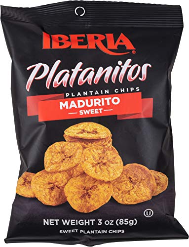 Iberia Naturally Sweet Plantain Chips, 3 Oz (Pack Of 24) #TOP2