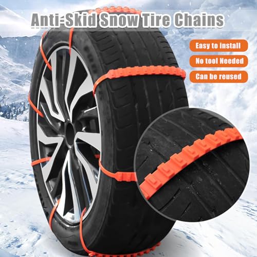Chaînes à neige pour pneu universelles : la solution contre le patinage - 3