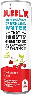 BUBBL'R Wild Cherry Chiller, 12 Oz Can (12)