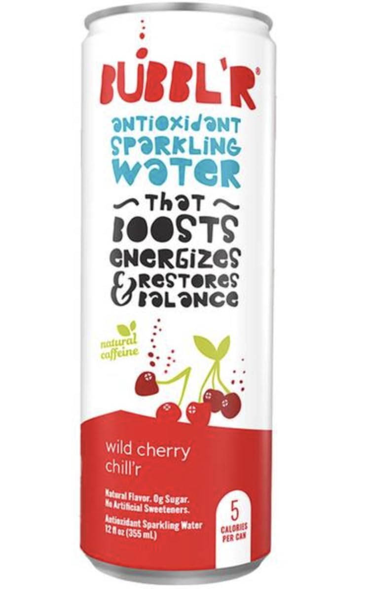 B4Y BUBBL'R Wild Cherry Chiller, 12 Oz Can (12)