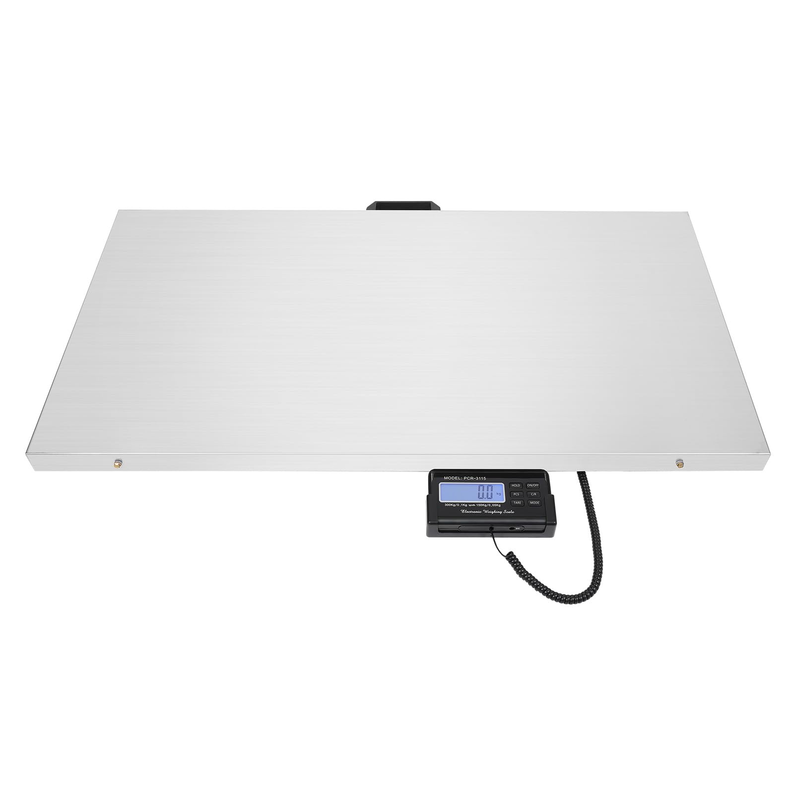 Bilancia digitale LCD, grande per animali domestici, 103 x 53 cm, 300 kg, bilancia veterinaria, monitor nero, bilancia per negozi di animali, cliniche veterinarie, posta, spedizione, magazzini