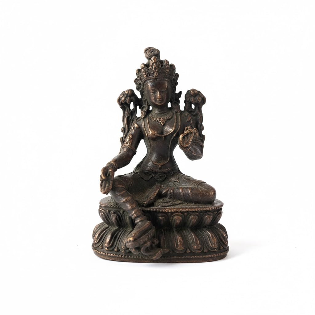 Statue de Bouddha tibétain miniature pour votre espace de méditation quotidien