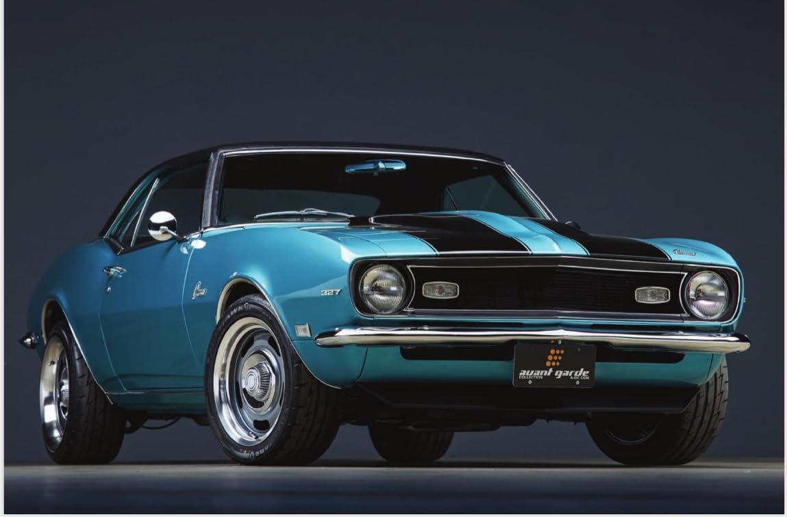 2026 MUSCLE CARS WALL CALENDAR 16 Month W/POSTER Classic High Performance Vintage American Autos Retro USA - Image 9