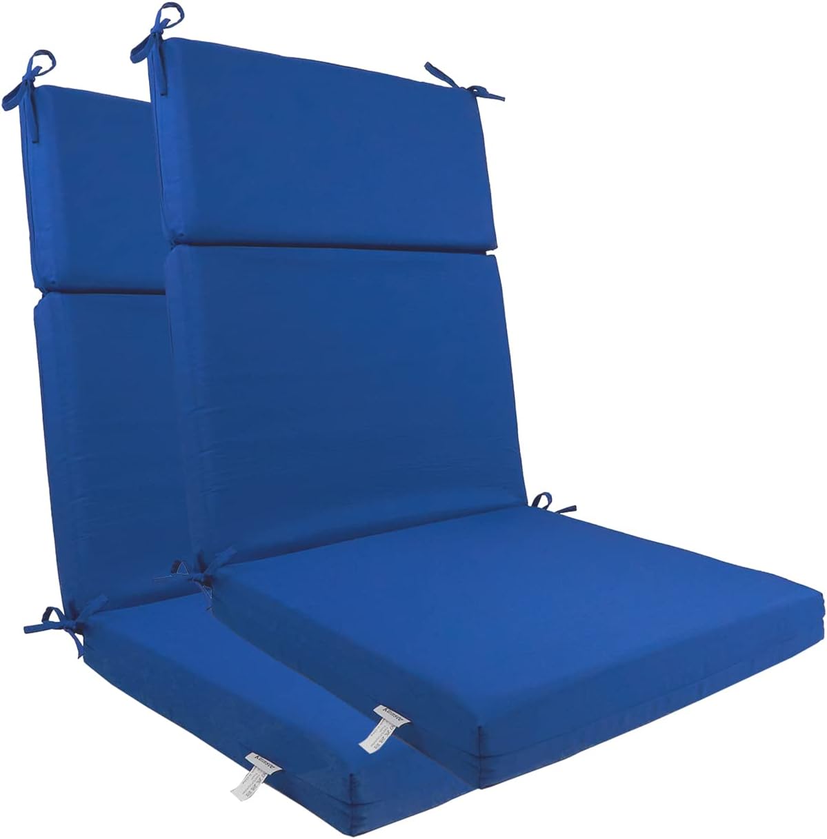 Kunste High Back Chair Cushions Indoor Outdoor Replacement