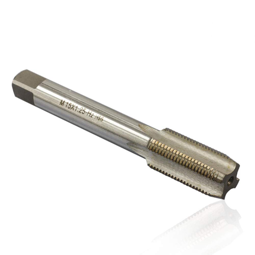 Uxcell M5 X 0.8 Left Hand Thread Plug Tap – HSS6542 Straight Flute Hand Tap, H2 Accuracy, 60mm Length For Threading & Re-tapping In Steel, Aluminum, Copper & Plastic