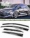 FITS 2019-2025 Toyota Corolla Hatchback JDM Mugen Style Window Visor RAIN Guard Vent Deflector