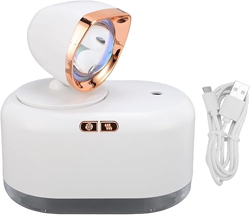 TOPINCN Sunset Light Humidifier 2 in 1 Night Light & Humidifiers 300ml Water Tank Cold Mist Dehumidifiers with Sunset Projector for Bedroom Office