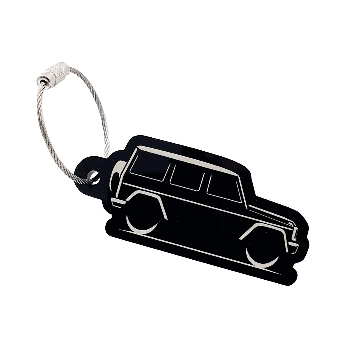 Boostnatics Acrylic Keychain Keyring compatible with G-Wagen G-Wagon Key Fob