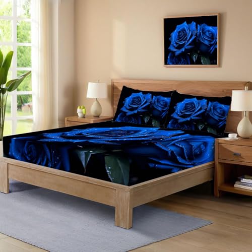 Drap housse extensible et lavable pour surmatelas 120x190 cm - 4