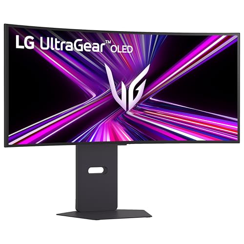 LG 34GX900A-B 34-Inch Ultragear WQHD (3440 x 1440) OLED Curved Gaming Monitor, 240Hz, 0.03ms, NVIDIA G-Sync, VESA DisplayHDR True Black 400, HDMI 2.1, DisplayPort, USB Type-C PD 65W, Black - image 8