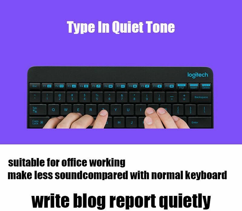Logitech MK245 Wireless Keyboard + Mouse Combo Kit Compact Nano USB Receiver