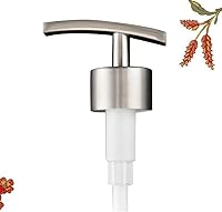 Vista 4 de Hemoton Cabezal dispensador de jabón de acero inoxidable, reemplazo de la bomba dispensadora de jabón líquido, bombas dispensadoras de loción