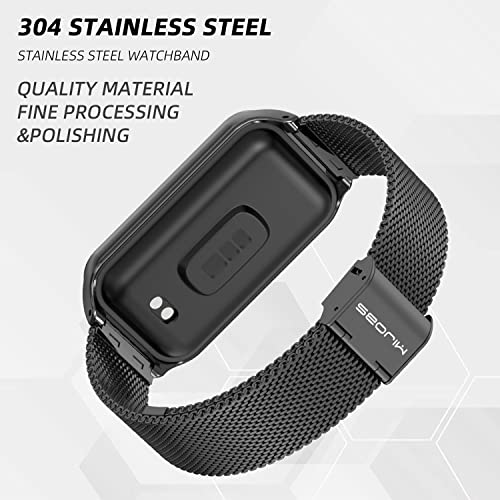 Image of Strap for Amazfit Band 7 Metal Replacement Strap Wristband Watch Strap Compatible with Amazfit 7 Fitness Tracker smartwatch