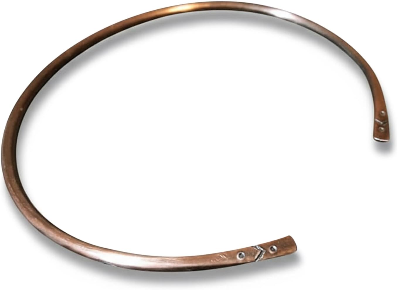 ARTIZANSTORE Copper Neck Collar | Handmade Viking Spiral Necklace | Adjustable Tribal Design Torc | Unisex Medieval Jewelry