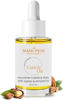 THE MANI PEDI ESSENTIALS Cuticle Oil Nail Serum with Jojoba, Rosehip & Almond oils Nail Strong Oil for Cuticle Care, Nail Growth & Strength - 30ml-picture-20