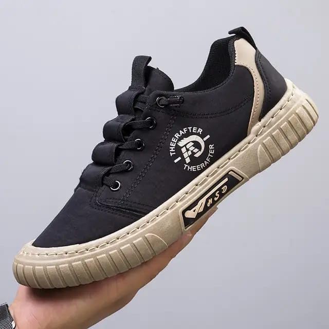 Image of Men's Casual Athletic Sneakers, Lace-up Design with Rubber Sole, Comfortable & Lightweight,Air Mesh Casual Shoes for Men,Soft Cushion Insole Casual Sneakers for Men (Multicolour)