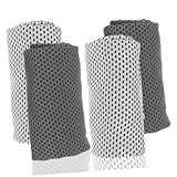 MUELODSIC 4 Piezas Toallas Refrescantes de Microfibra para Deporte y Yoga Absorbentes y Portátiles Toallas de Enfriamiento Suaves y Cómodas para Entrenamiento y Senderismo