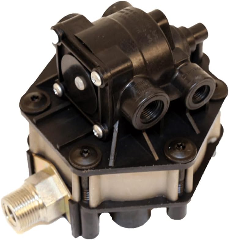 Mytee Products FF-2 Heavy Duty Trailer Brake Control Valve - Full Function Trailer Valve Replaces KN-28600, 40750, Velvac 034060, OE Aftermarket 14224, Wabash National 39300584, Tramec Sloan 401221