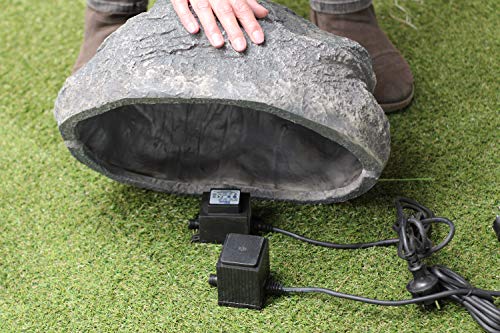 Gartenfelsen Abdeckstein Aus PU-Schaum - 32x24x36cm Realistische Kunstfelsen