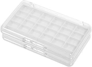 FOMIYES Paleta de sombra de ojos vacía de 2 p...