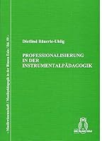 Professionalisierung in Der Instrumentalpädagogik 3506840142 Book Cover