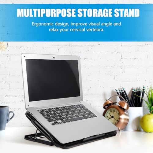 Base para laptop LALAFINA con ventilación y soporte ajustable miniatura 5