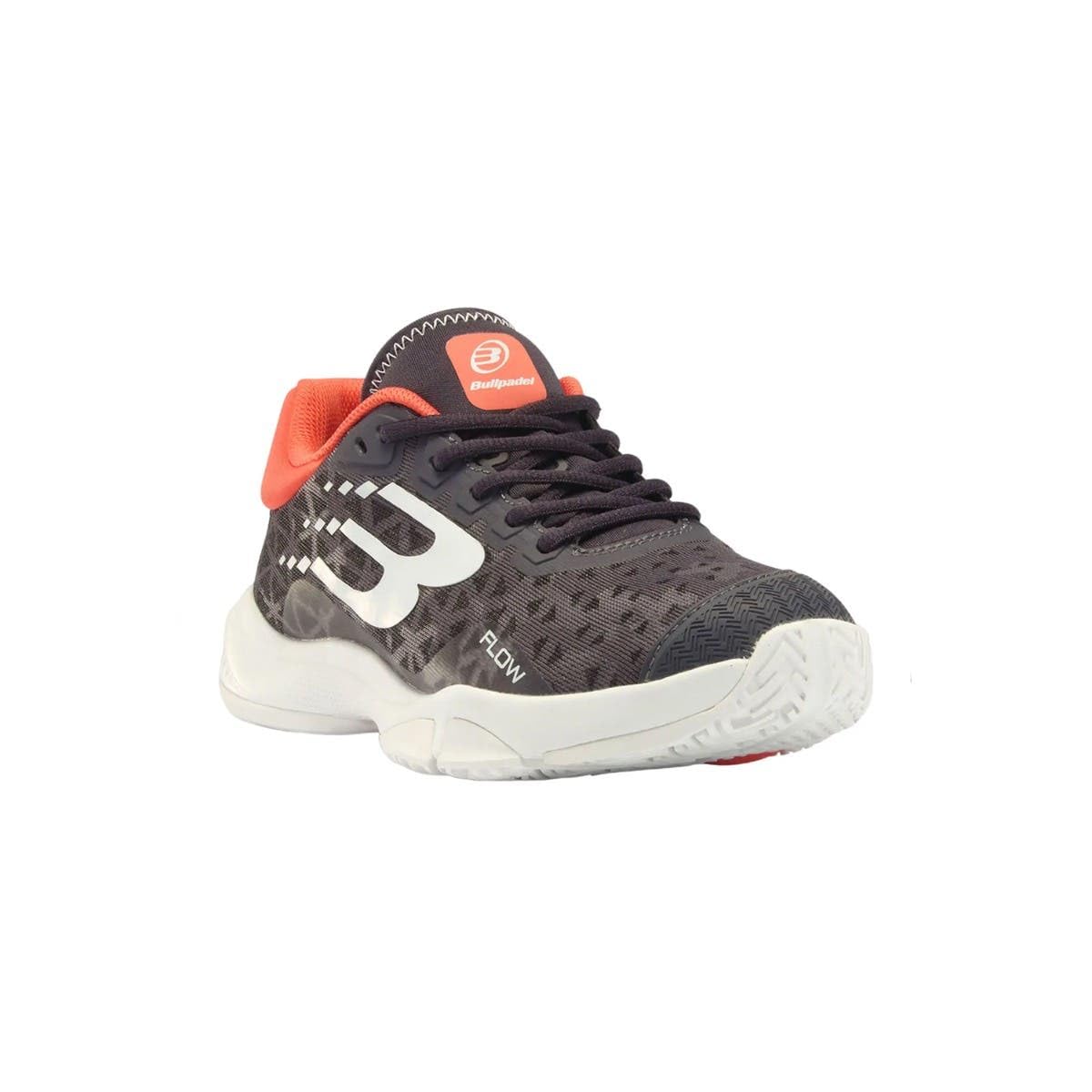 Bullpadel Flow 24i Gris Oscuro Naranja Mujer