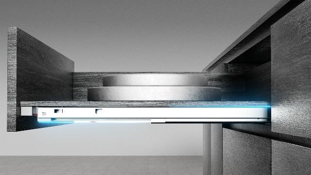 Zxpjkyu 2 Pieces Drawer Slides Undermount Heavy Duty Drawer Runner Hardware Hide Drawers S