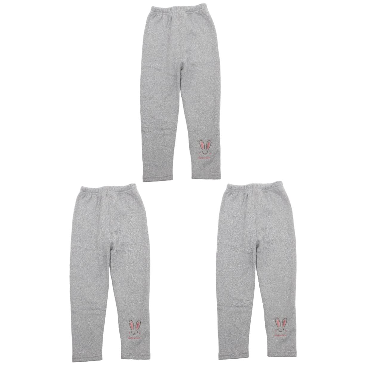 GALPADA 3 Piezas Polainas De Bebé Leggins Con Forro Polar Para Niños Leggins Con Forro Polar Niños Pantalones De Lana Para Niños Pequeños Algodón Pantalones De Una Pieza Niña Espesar
