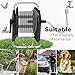 YESTAR Garden Water Hose Reel Cart,Holds 50-60 Ft of 5/8 Inch Hose, Portable Hose Pipe Holder for Outside