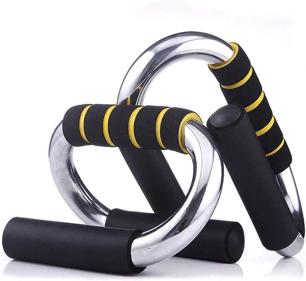 VYAKAT S Shape Portable Steel Chrome Push Up Bars Handles for Men and Women, Comfortable Foam Grip and Non-Slip Bars, Perfect Home Gym Exercise Push Up Stands for Floor(Multicolor) (B0B5RNZ7H4) Amazon Price History, Amazon Price Tracker