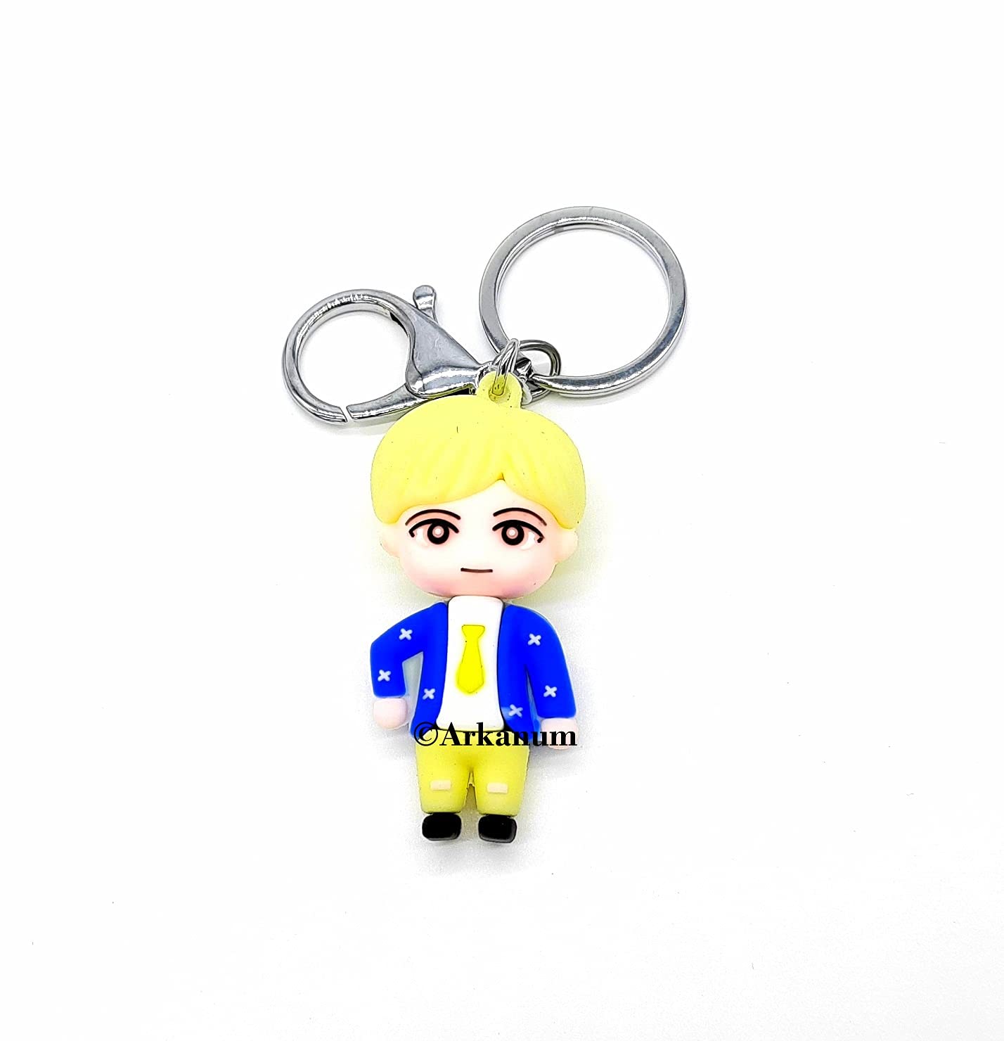 Arkanum Cute BTS BT21 Jimin Chimmy Singer Keyring Keychain