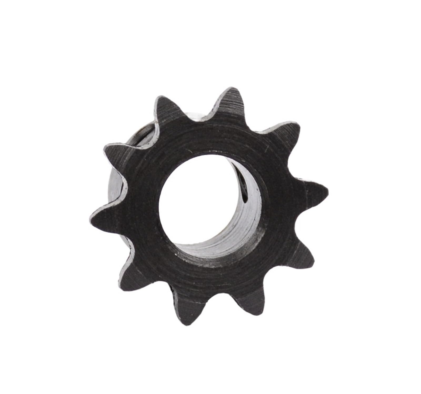 Bevel Gear Pinion Hardware Mechanical 1pc 04C Chain Gear Steel 10 Teeth Industrial Sprocket Wheel with Top Wire Bore 5mm 6mm 8mm 10mm(5mm)