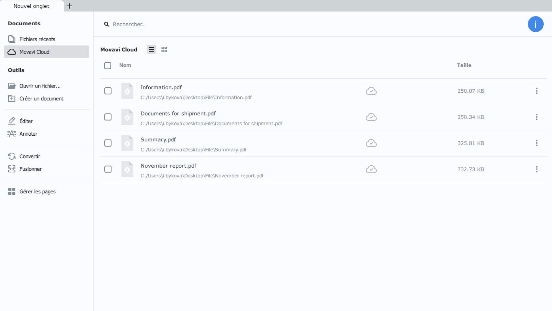 PDFChef by Movavi 2022 Commerciale 1 appareil PC Code d'activation email