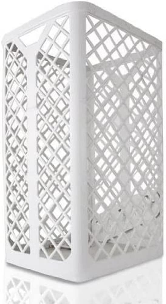 Mar Plast A51001 Basket Papierkorb, 35L, Weiß, 500 x 270 x 320 mm