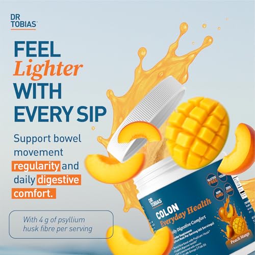 Dr. Tobias Colon Everyday Health & Colon 14 Day Cleanse – Psyllium Fiber Powder Drink with 4g Psyllium Husk per Serving & Herbal Cleanse Capsules – Supports Gut Health, Regularity & Digestive Detox - Image 4