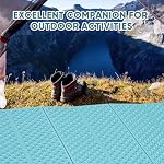 Ultralight Foam Sleeping Pad, Waterproof Closed Cell Foam Pad for Superior Insulation, Folding Sleeping Mat for Compact Storage, Foldable and Portable for Hiking and Camping - Image 6